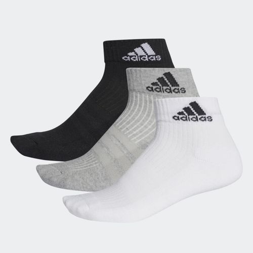 Meia Adidas Ankle Mid Cushion | Kit C/ 3 Pares