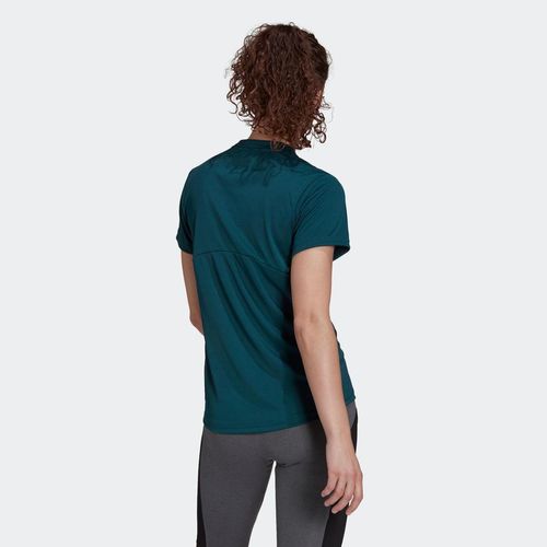 Camiseta Adidas Esportiva Primeblue Designed 2 Move Logo Feminina