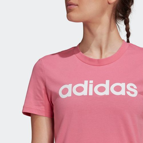 Camiseta Adidas Essentials Slim Logo Feminina