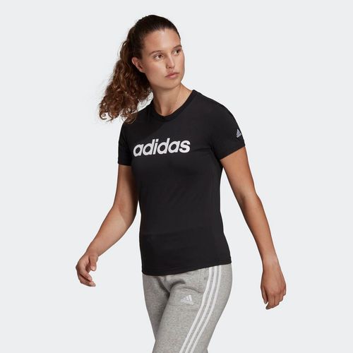 Camiseta Adidas Essentials Slim Logo Feminina