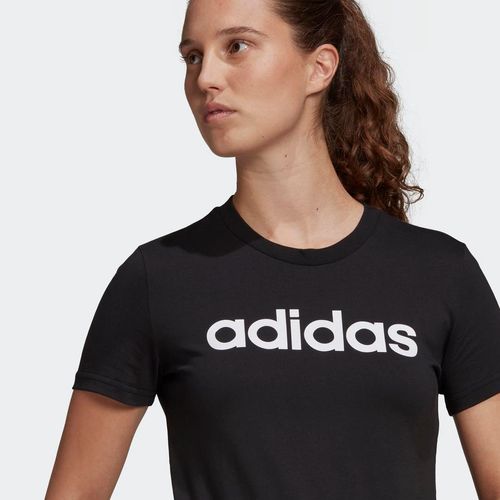 Camiseta Adidas Essentials Slim Logo Feminina