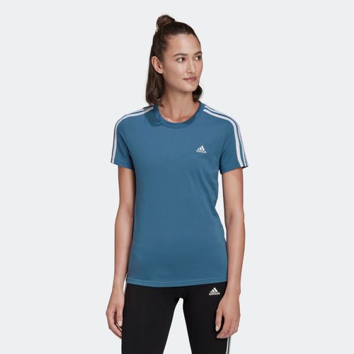 Camiseta Essentials Slim 3-Stripes