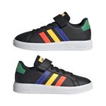 Tênis Adidas Grand Court 2.0 Elastic Lace and Top Strap Infantil _P09