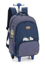 Mochila Luxcel de Rodinha Escolar Snoopy Peanuts _P02