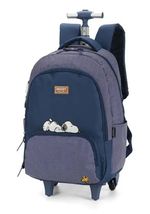 Mochila Luxcel de Rodinha Escolar Snoopy Peanuts _P04