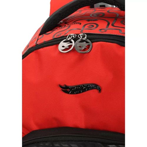 Mochila Luxcel com Rodinhas Hot Weels