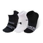 KIT Meia Unissex Under Armour Essential Invisivel 3 pares_P01