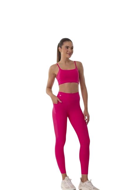 Calça Amei Legging Bolso e Recorte