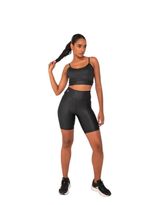 Bermuda Amei Com Bolsos Laterais Croco_P03