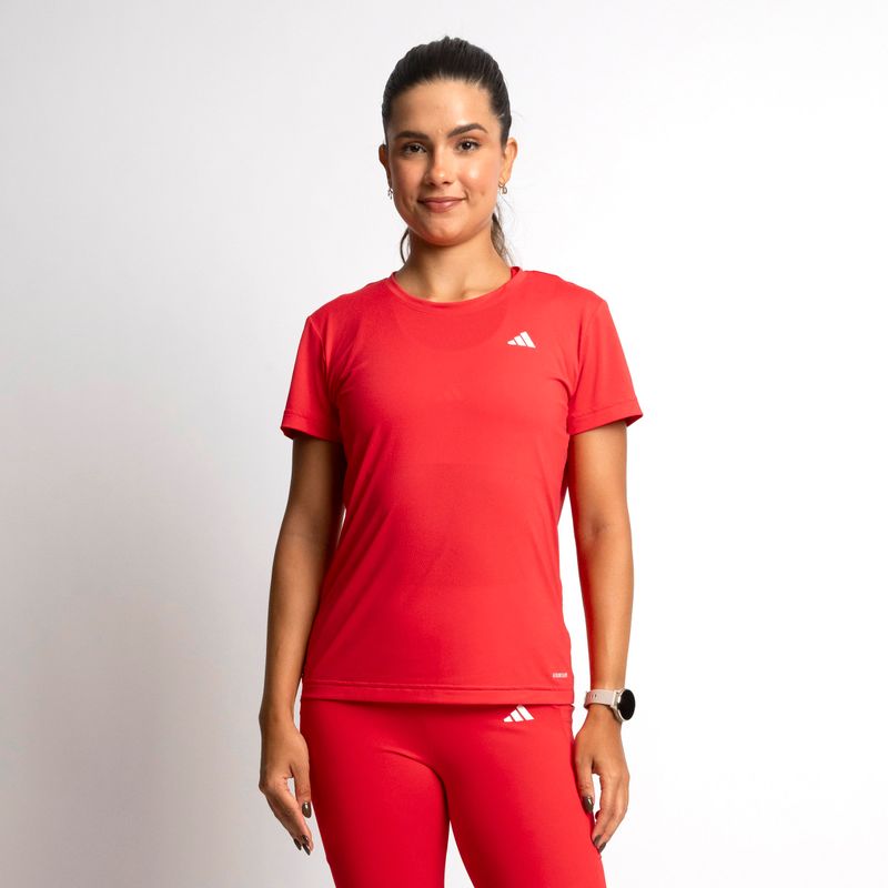 Camiseta Adidas Own The Run 3 Listras | Feminina _P01