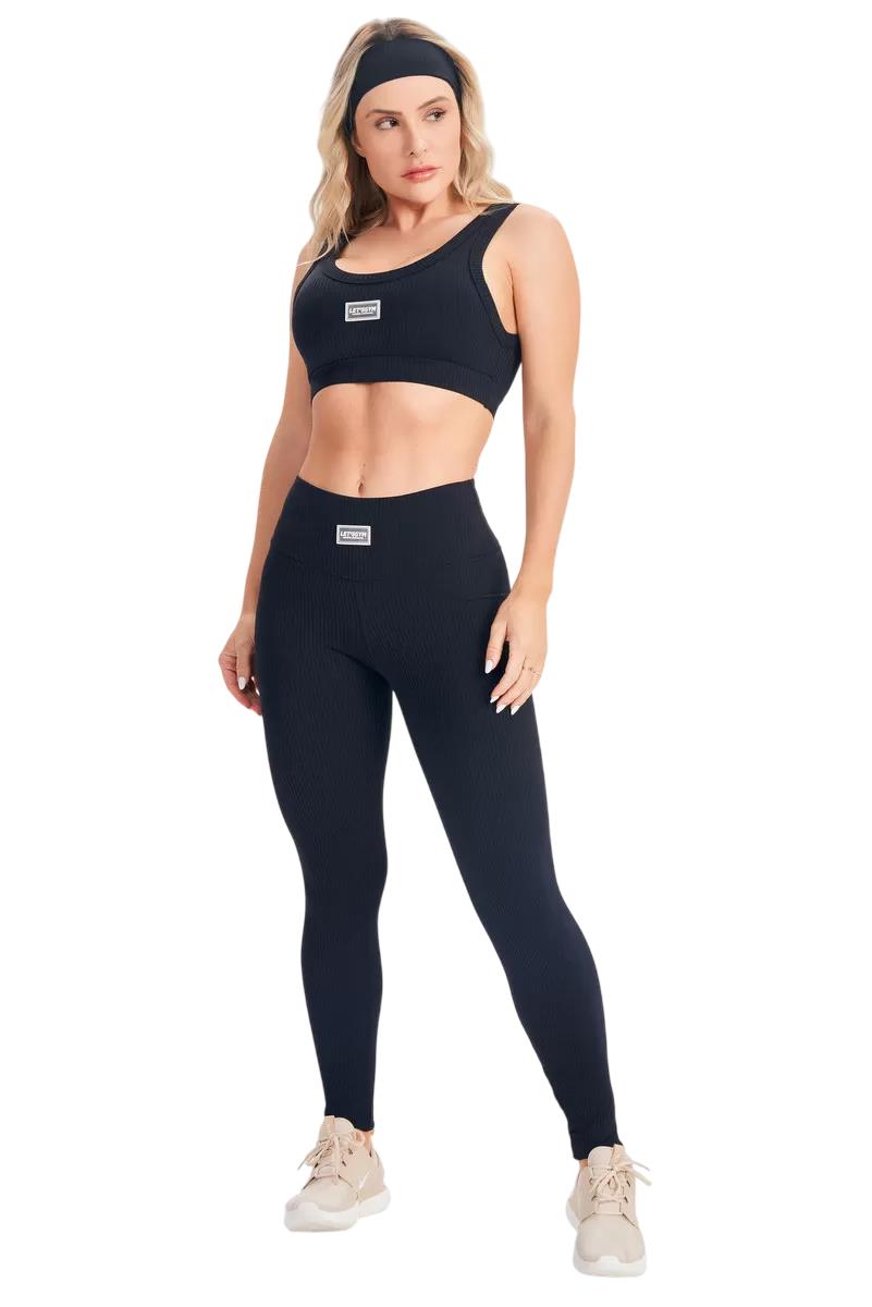 Legging Let's Gym Comfort Rib