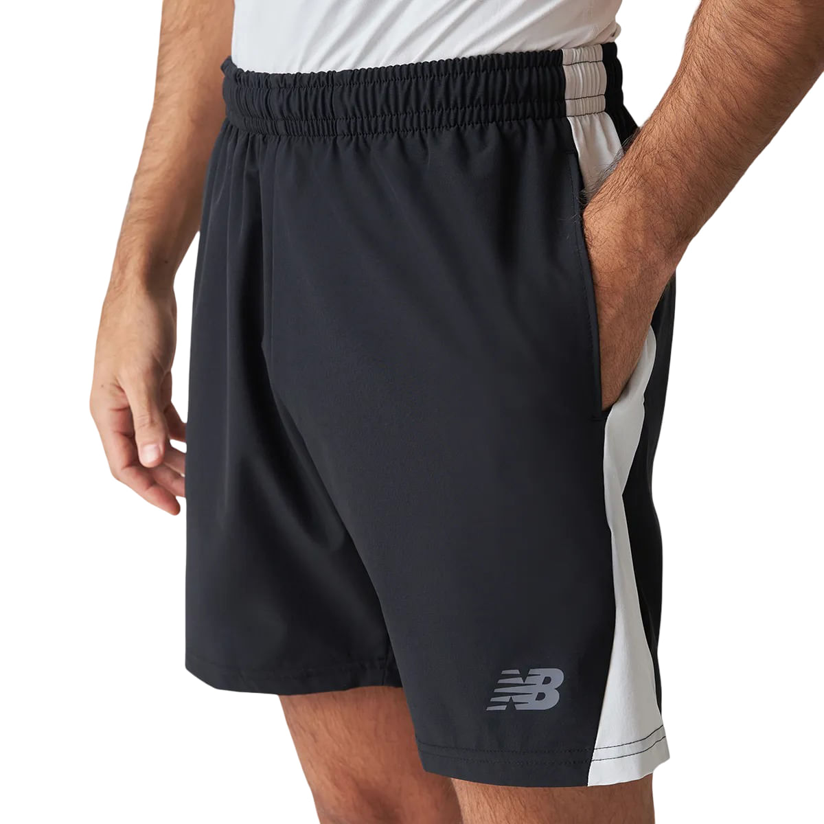Short New Balance Athletics Stretch Woven Graphic 5 Masculino
