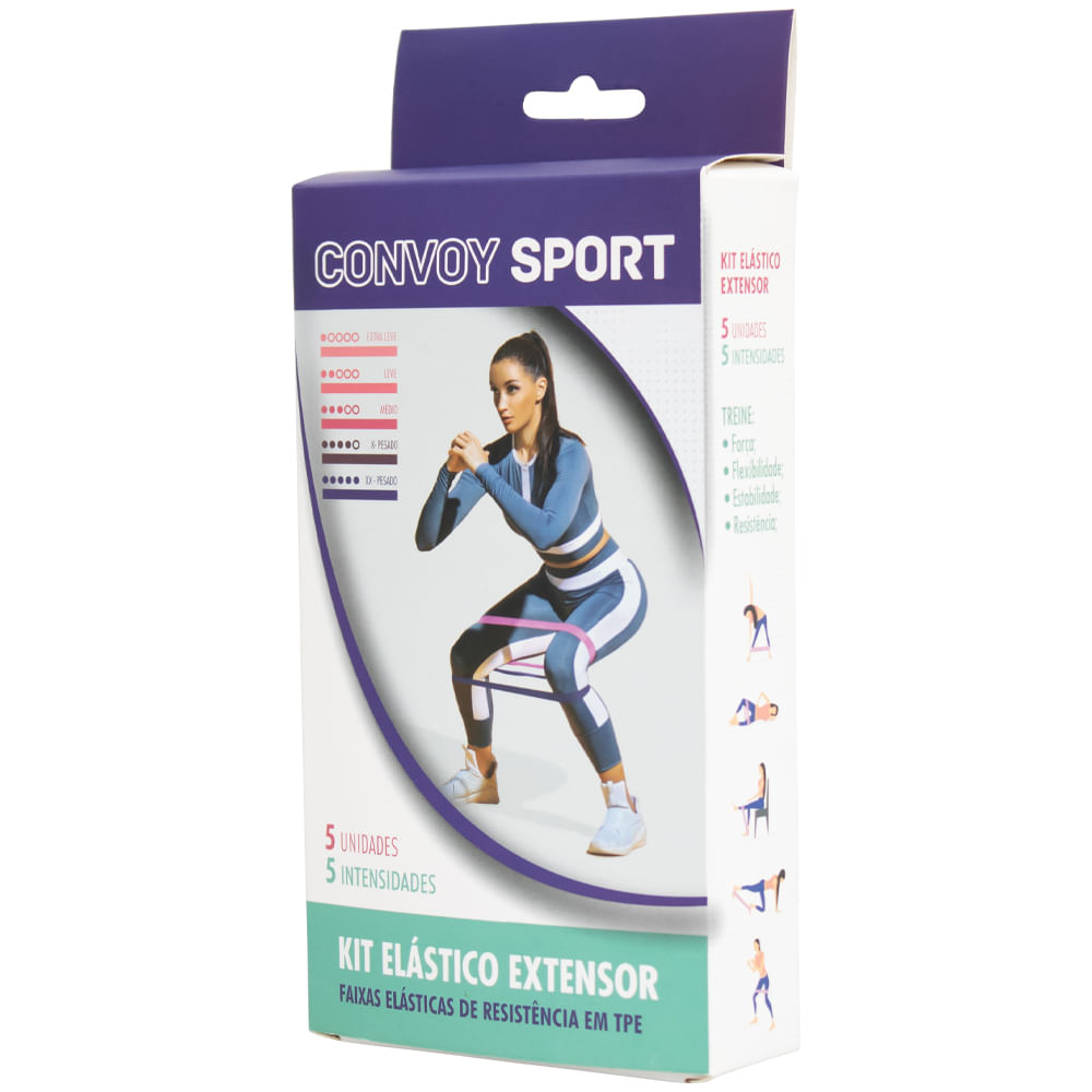 Kit Elástico Extensor Convoy Sport