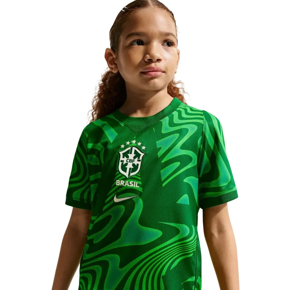 Camisa de Goleiro Brasil Nike II 2026/27 Torcedor Pro Infantil