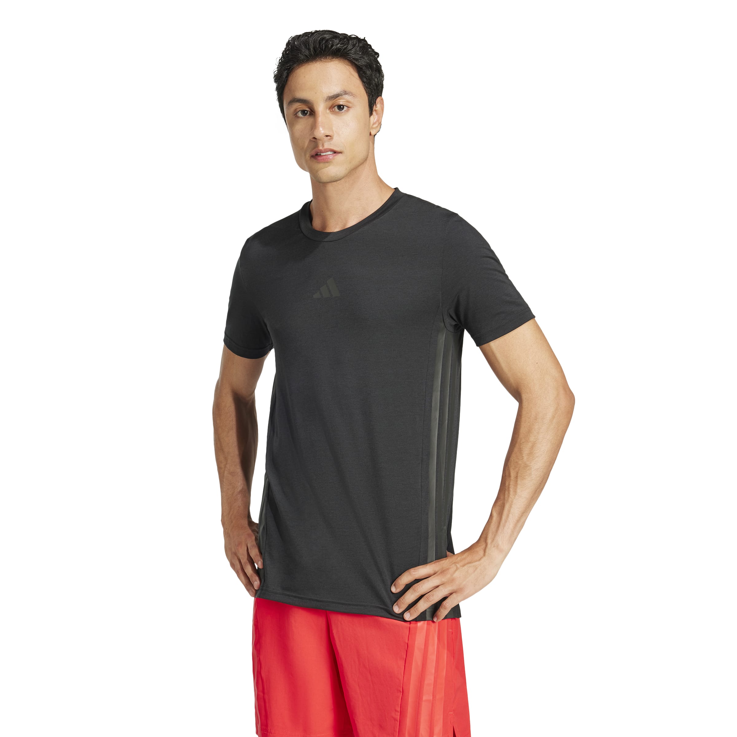 Camiseta Adidas Designed 4 Training 3-Stripes Masculina