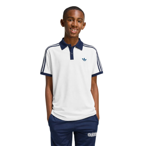 Camisa Polo Adidas Classics Climacool Infantil Masculino